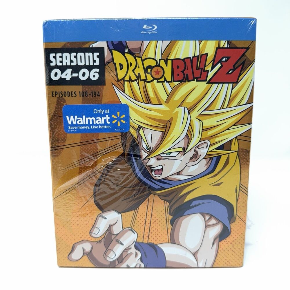 Dragon Ball Z Seasons 4 5 6 Blu Ray Box Set Anime DBZ New Sealed